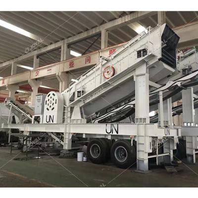 China High Performance High Quality Shears Hydraulic Concrete Crusher Durable Mobile Cone Crushing Plant for sale