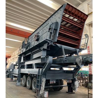 China High Performance Stone Crusher 130Kw Mobile Quarry Stone Crusher Crushing Plant Conveyor for sale