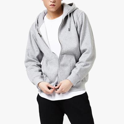 China Custom logo waterproof plus size thickened mens hoodies and sweatshirts plus velvet sudadera capucha zipper couples casual loose sweater for sale