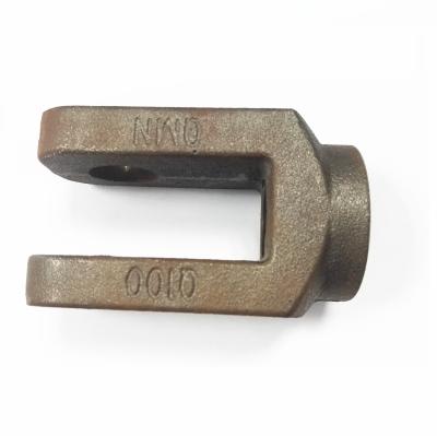 China SG iron casting and machined hydraulic cylinder clevis for sale