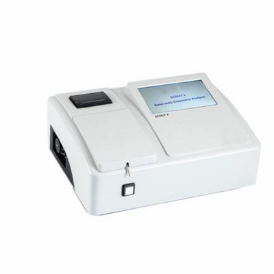 China Lab Use Semi-automatic Equipment Biochemistry Analyzer SCOUT V for sale