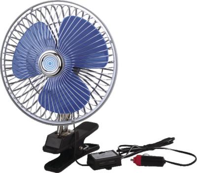 Chine Ventilateurs électriques argentés en métal fan électrique pour de camions radiateur 12V et 24V à vendre