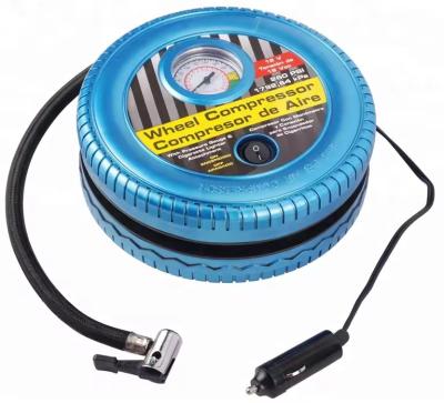 China Portable Mini Electric Car Inflator Air Compressor DC12v For Car Tires for sale