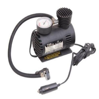 China Choque los compresores de aire del vehículo DC 12v 250psi con el conector encendedor en venta