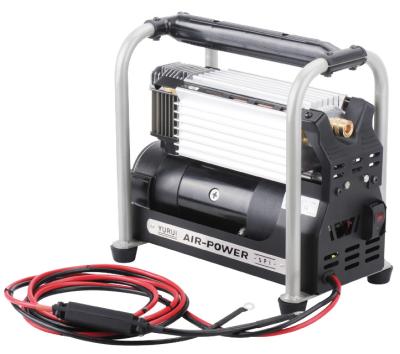 China Compresor de alta potencia DC 12V Compresor de aire 200L/min Infladores de neumáticos para todo terreno Filtro de aire limpio 4X4 en venta