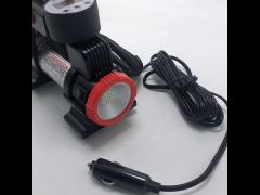 6602 Car Air Compressor Dc12v With Led Light Tire Inflators