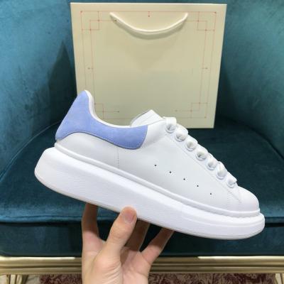 China Mqueens EVERGREEN Shoes Designer Alexander Platform Chunky Trainers Increase Flat Bottom Luxury Skateboarding Shoes for sale