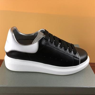 China Luxury Skateboarding Shoes EVERGREEN White Alexanderr Platform Chunky Trainers Zapatos Increase Flat Bottom Designer for sale