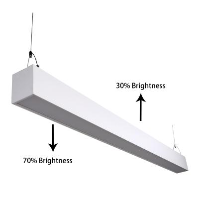 China Modern Seamless Linkable Architectural Ceiling Mount Direct Linear LED Light For Commercial And Retail Application for sale