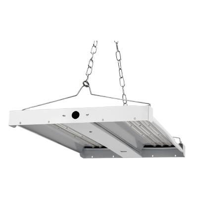 China Warehouse DLC Approval File Waterproof Unique Designing Industrial Led Linear High Bay Light for sale