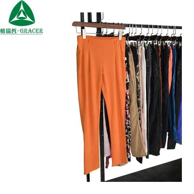 China Cotton Pants Summer Clothes Second Hand Clothes Used Clothing Bales UK Used Clothes In Kg for sale