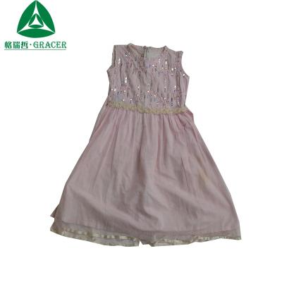 China Baby clothes factory popular kids dress summer used clothes second-hand kids dress for sale