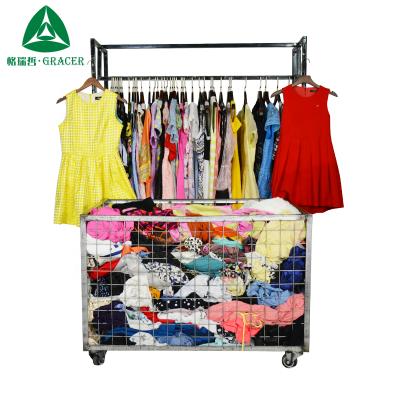 China Nice quality dress women ropa usada second hand dress used clothes for philippines for sale