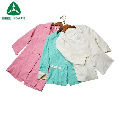 China Women Jacket Guangzhou Supplier Second Hand Clothes Used Clothes In Houston for sale