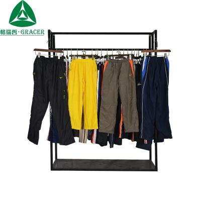 China 2019 Quick Dry Hot Selling Nylon Sports Pants Men Recycle Used Clothing Second Hand Clothes Guangzhou for sale