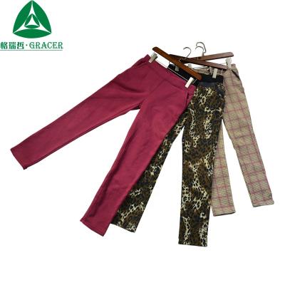 China Stretch Legging 2019 winter ladies leggings clothes old reusing used Japan clothes for sale