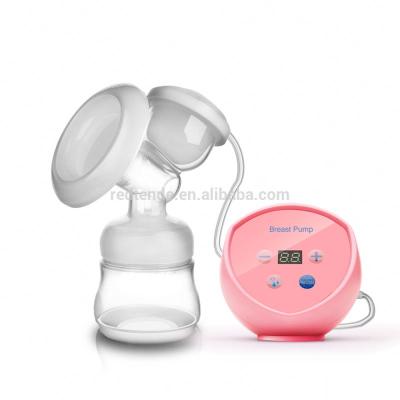 China BPA free double real bubee 2021 automatic breast pump for breastfeeding factory pp cheap baby milk pump for sale