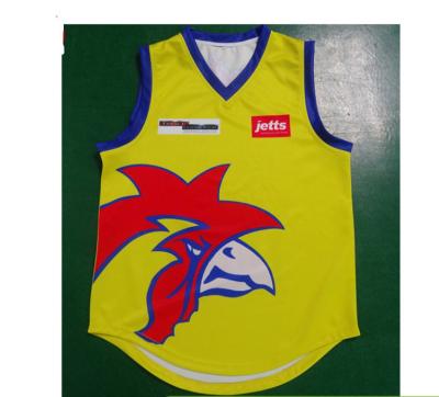 China Sport die AFL-van de het Borduurwerksublimatie van AFL Jerseys van de Kinderen van Clubverbindingsdraden 3D Druk opleiden Te koop