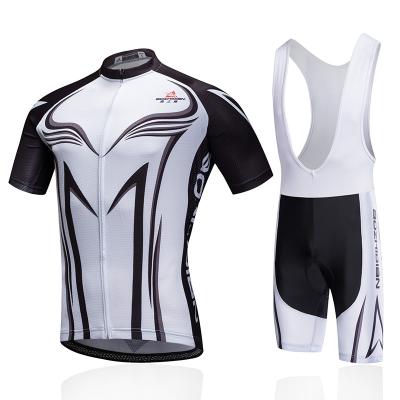 China Short Sleeve Custom Cycling Jersey White Color Breathable Fabric Vivid Patterns for sale