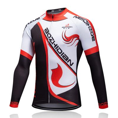 China Heat Transfer Printing Custom Cycling Jersey Breathable Fabric For Men / Women for sale