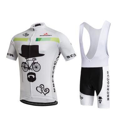 China Spandex Sublimation Custom Cycling Jersey Short Sleeve Adult Size Anti - Bacterial for sale