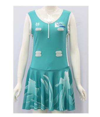 China Fashionable Sports Wear Sublimated Netball Dresses 180gsm-220gsm Lycra Fabric for sale