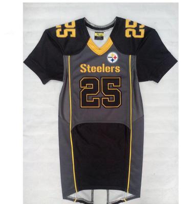 China Official Short Sleeve Football Jerseys , Sublimated Team Football Uniforms for sale