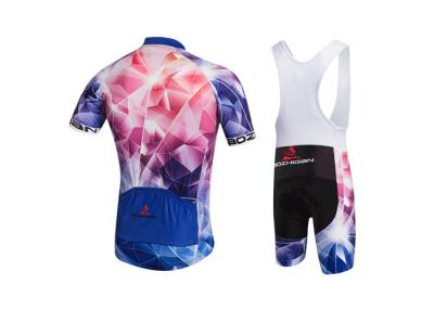 China Full sublimation Custom Cycling Jersey 100% Cool mesh Fabric Breathable And Never Fade for sale