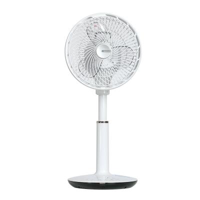 China Vertical Circulation Fan 10 Inch Stand Fan Electric Motor Blade Iron Net Table DC Cooling Portable Vertical Fan for sale