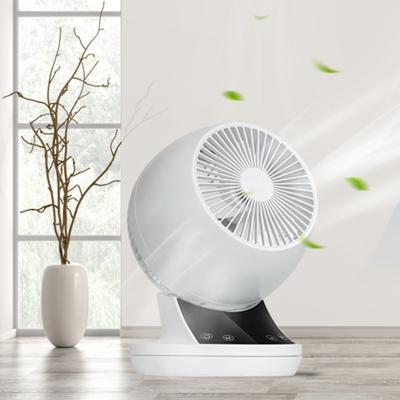 China 5V USB Electric Battery Circulating Fan Rechargeable Handheld Vertical Fan Dc Table Fan Tuya High Quality Mini App for sale