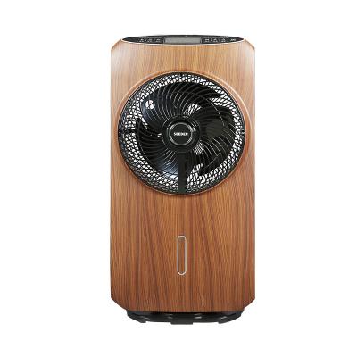 China Wholesale Portable Electric Remote Control Rechargeable App Floor Fan Air Cooling Fan Air Purifier Atomizer Fan Tuya Spray Rechargeable for sale