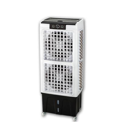 China Two Fans With Two Motor Portable Cool Summer Hot Sale Manual Air Conditioner Air Cooler for sale