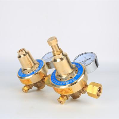 China / Industrial Nitrogen Cylinder Oxygen Gas Valve Pressure Reducing Valve Pressure Reducing Regulator DQJ-11 for sale