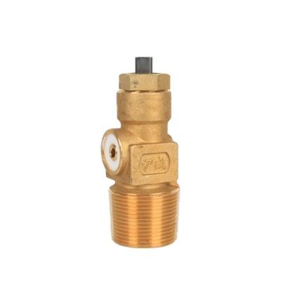 China / High Pressure Industrial Compressed Air Solenoid Valve Cylinder C2H2 Valve Brass Material Acetylene Valve for sale