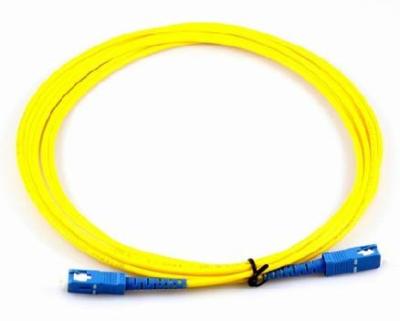 China FTTH FTTB FTTC Single Mode Fiber Optic Patch Cord Connector Simplex SC to SC APC UPC 0.9mm 2.0mm 3.0mm 1M 2M 3M 5M Customize for sale