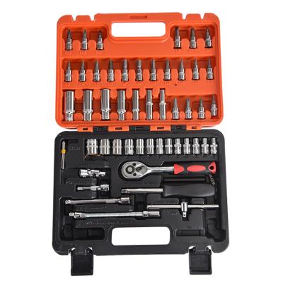 China Viable Fast Selling Professional Professional Repair Tool Kit Ratchet Wrench Car Repair DIY Tools Socket Spanner Wrench Sets Best for sale