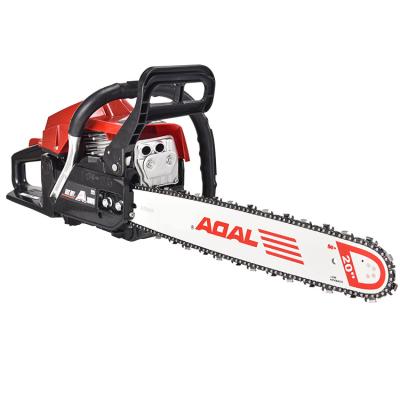 China Portable Gasoline Chainsaw Petrol Chainsaw Wood Shaft 4-Stroke Cutting Machine Gasoline Chainsaw for sale