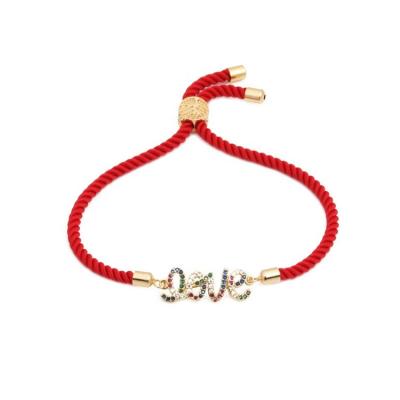 China Jewelry Accessories Woman Fashion 18k Italian Gold Romantic Love Bracelet for sale