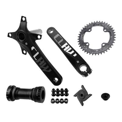 China Authentic mountain bikes prowheel mountain bike crank hollowtech Crankset 170mm 175mm 3x 32t/42t MTB for shimano for sale