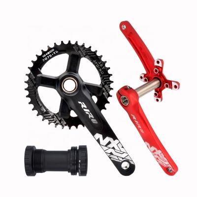 China RIRO Mountain Bikes High Quality Mountain Bike Turn 175mm BCD 104 MTB Hollowtech Crankset 170 Crank for sale