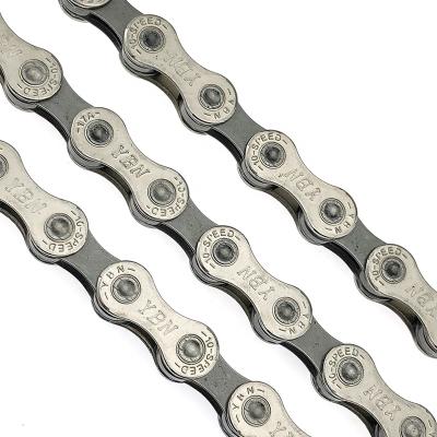 China High Quality Genuine 2021 YBN 10 Speed ​​Silver MTB Mountain Road Bike Chain For shimano groupset for sale