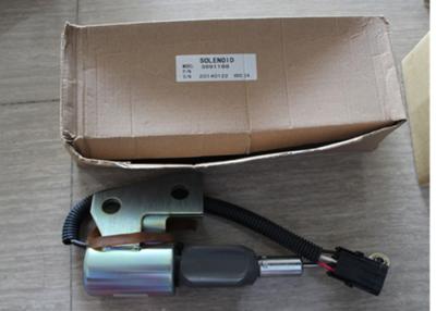 China Engine Solenoid 12V 24V Fuel R140-7 Solenoid Valve 3991168 SA-4941-24 4BT3.9-G2 4BTA3.9-G2 6BT Engine Fuel Pump for sale