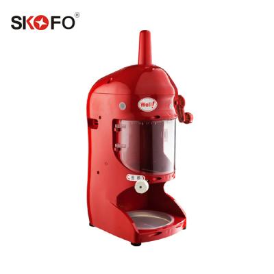 China 350W Commercial Electric Efficient Full Automatic Hotel Snow Ice Shaver Machine for sale