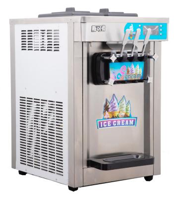 China Hot Sale One Piece Commercial Ice Maker Machine Factory Shipping Soft Ice Cream Countertop Automatic Ice Maker for sale