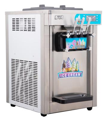 China 2020 new product high quality multi-function automatic commercial snack food three flavors ice cream machine for sale for sale