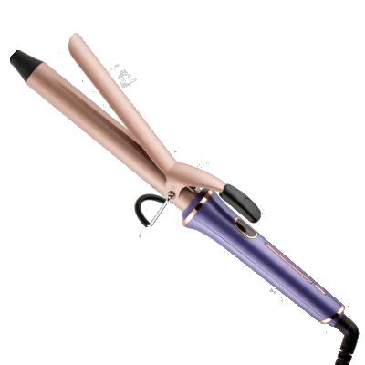 China infrared & 1 Inch Curling Iron Daily Use Ceramic Hair Curler Ion Function Professional Rotating Negative Ions for sale