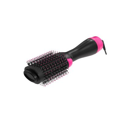 China Customized Ionic One Step Electric Hot Comb Fast Hair Straightener Brush for sale