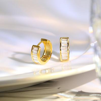 China FASHIONABLE designers diamond creative earrings feeling cold wind ear stud temperament light luxury earrings set ear copper earrings for sale