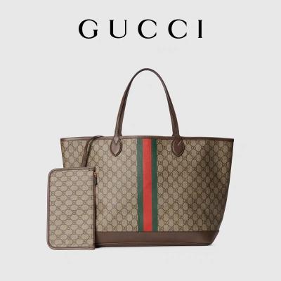 China Branded Women's Brown Gucci Ophidia Bag Small Medium Large Tote Ebony for sale