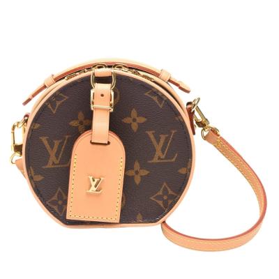 China Grained Calfskin Monogram Canvas LV Lockme Tender Bag M44699 for sale